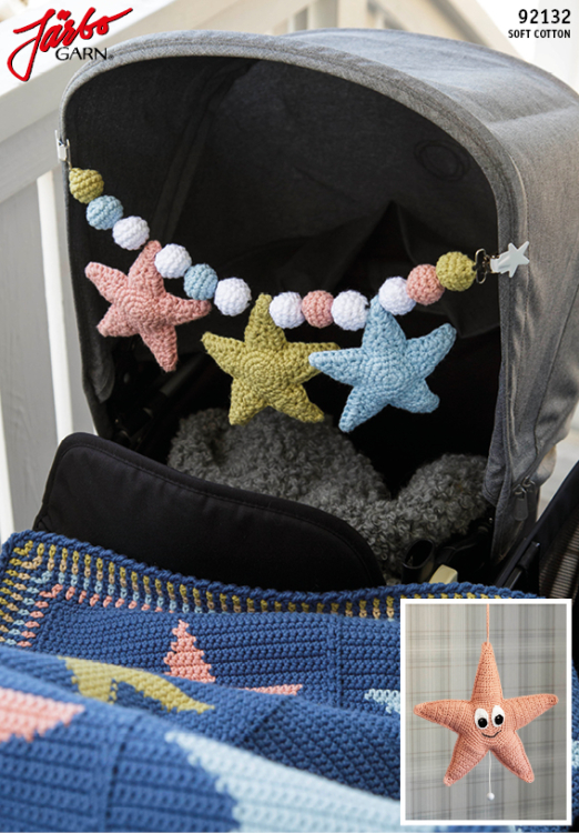 Stjärnor till baby - amigurumi