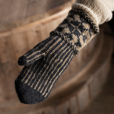 Mönster - Smide stickade vantar - Dam - Herr | Eddna SE