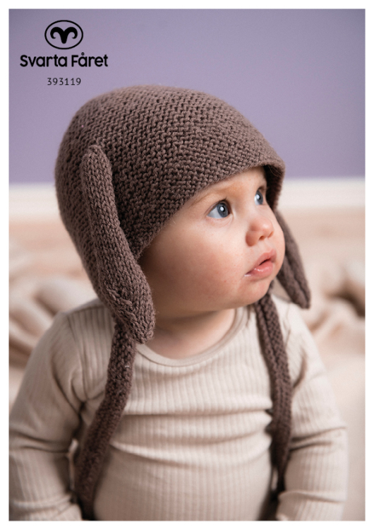 Mönster - Canetto babyhätta med öron | Eddna SE