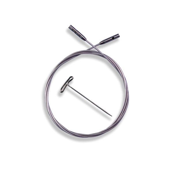 ChiaoGoo SWIV360™ Silver - Kablar till ändstickor