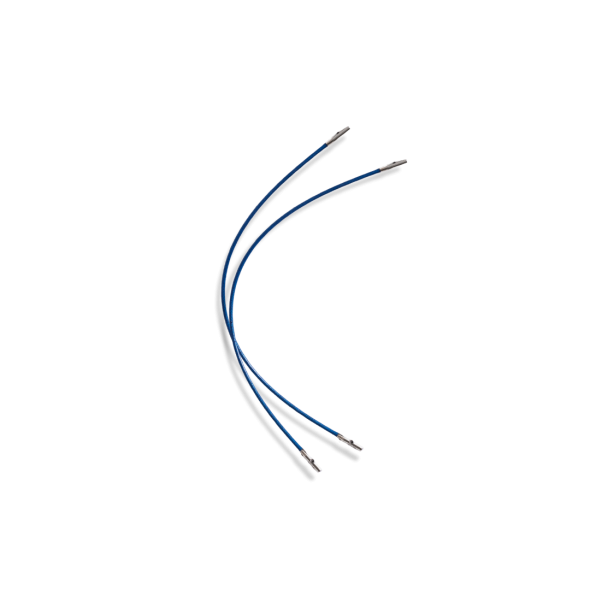 ChiaoGoo TWIST Blue X-flex - kort kabel till ändstickor [S]