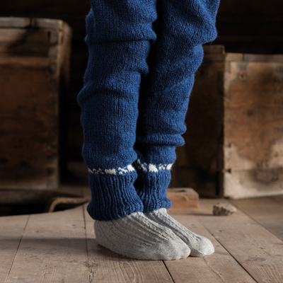 Mönster - Slagg stickad tights - Barn | Eddna SE