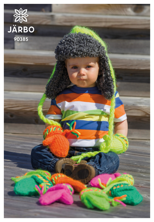  Lovikkavantar och mössa till barn och vuxen