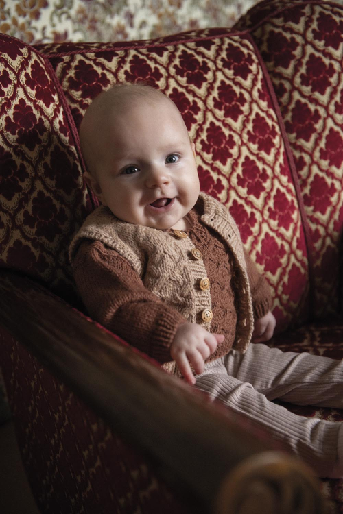 Librarium - stickad barntröja