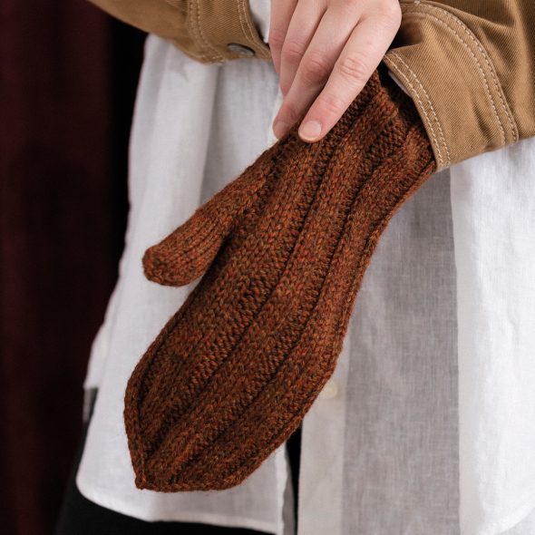 Mönster - Verona ribbade vantar - Unisex | Eddna SE