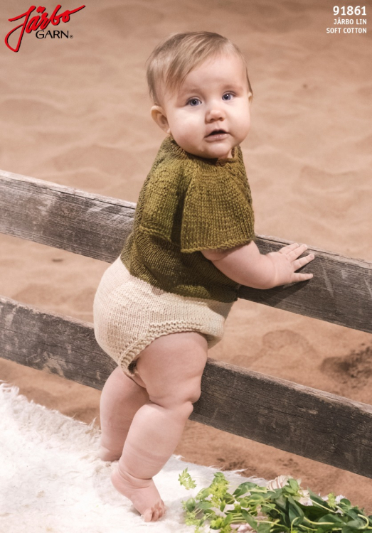 Siw - babybody med spets, puffärm och osynlig knäppning