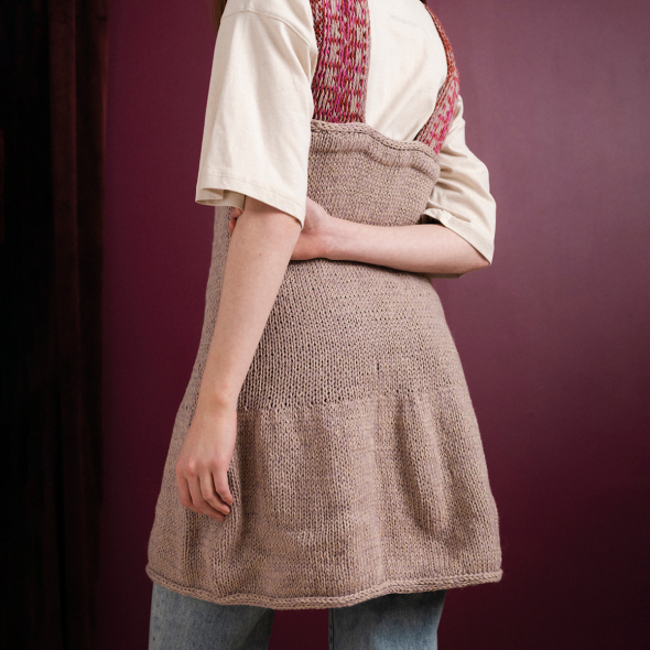 Mönster - Salerno - stickad klänning - dam | Eddna SE