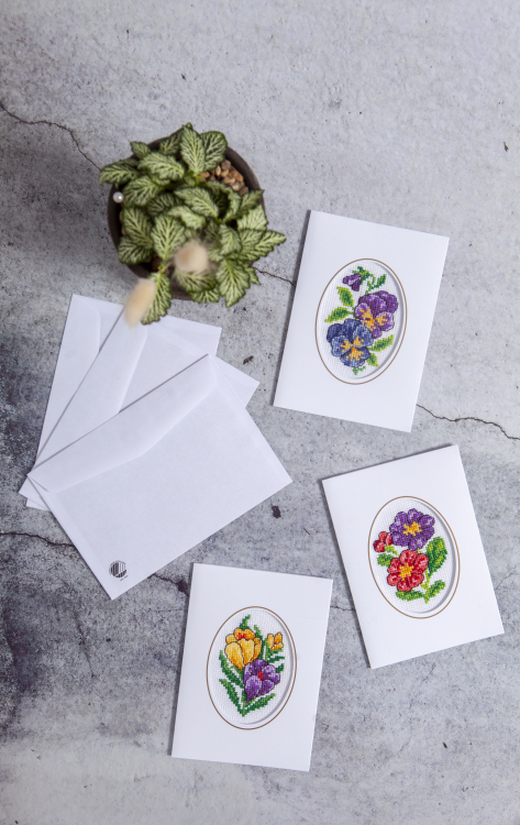 Vårblomster - 3 pack kort | Eddna SE