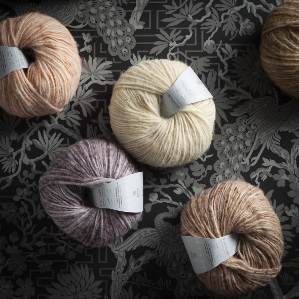 No 5 - Botanically Dyed Alpaca Blend - Järbo Select | Eddna SE