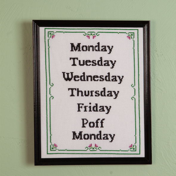 Weekdays - tavla | Eddna SE