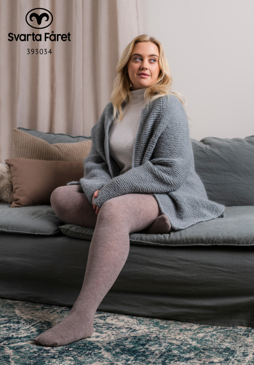 Mönster - Viola - rätstickad kofta - Dam | Eddna SE