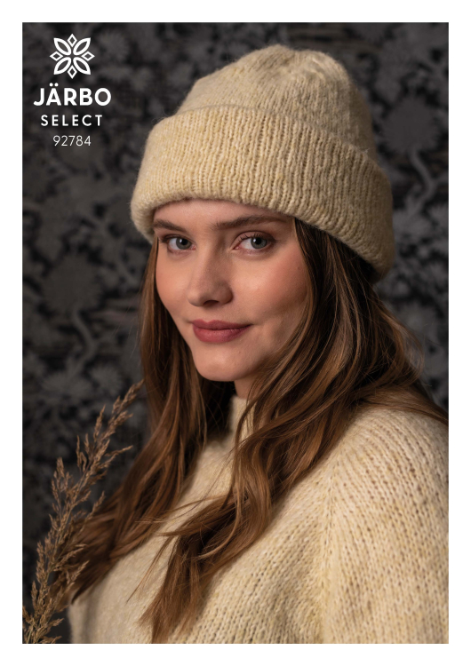 Mönster - Sädesax stickad mössa - Dam - Herr | Eddna SE