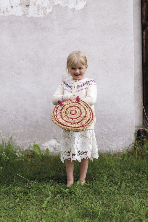 Lilla kringla - virkad väska