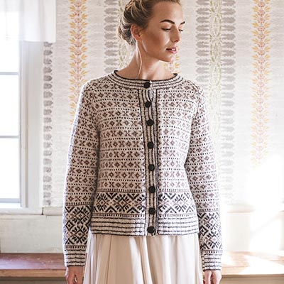 Morgonstjärna - damkofta 