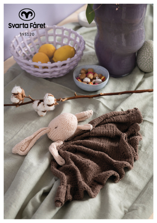 Mönster - Castello stickad snuttekanin - Leksaker | Eddna SE