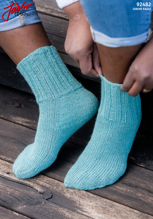 Fleegle Heel-sockor i Junior Raggi