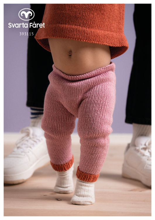 Mönster - Rapallo stickade babybyxor | Eddna SE