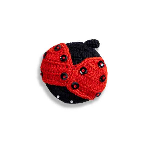 Virkad nyckelpiga - utdragbart måttband