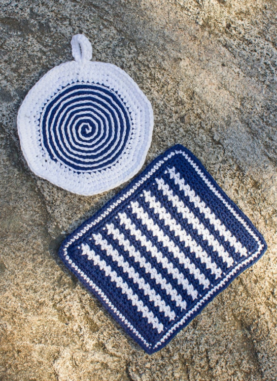 Disktrasa och grytlapp