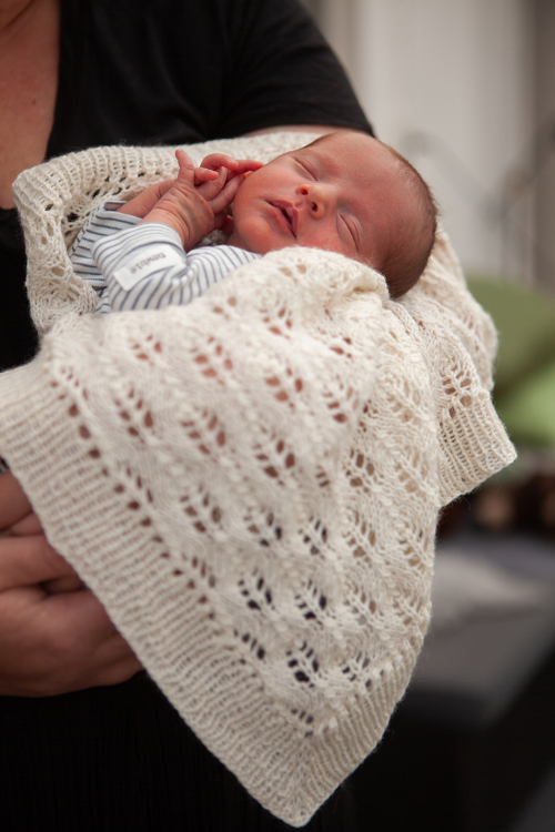 Lövsal – babyfilt