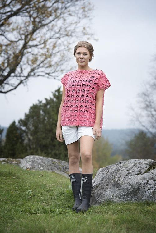 Pineapple top – ananasmönstrad topp