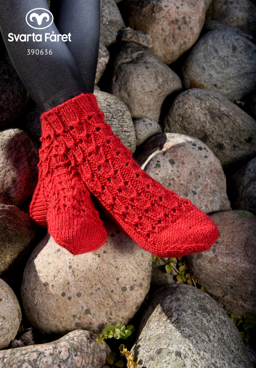 Raggsockor med spets