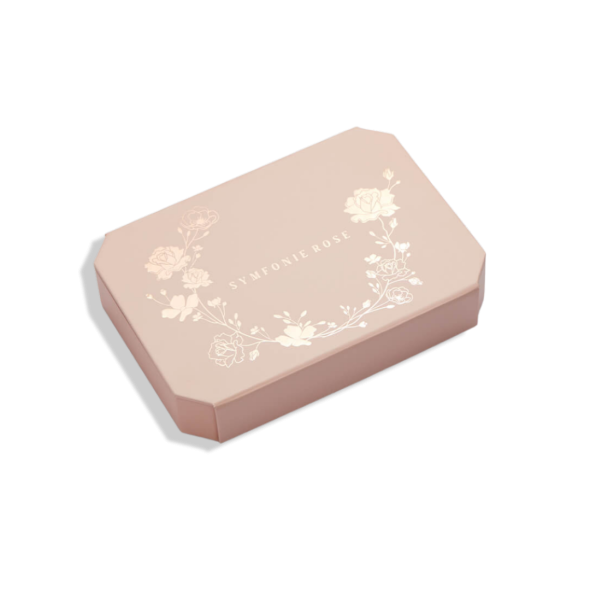 KnitPro Symfonie Rose - Deluxe set med ändstickor (8 par, 13 cm)