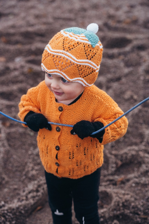 Solglimt - baby och barnkofta