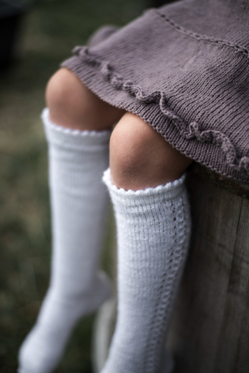 Vallpigan - knästrumpor