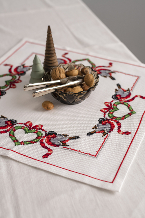 Domherrar och hjärtan - duk