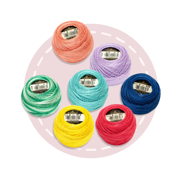 DMC Pearl Cotton 116/8 - Broderigarn