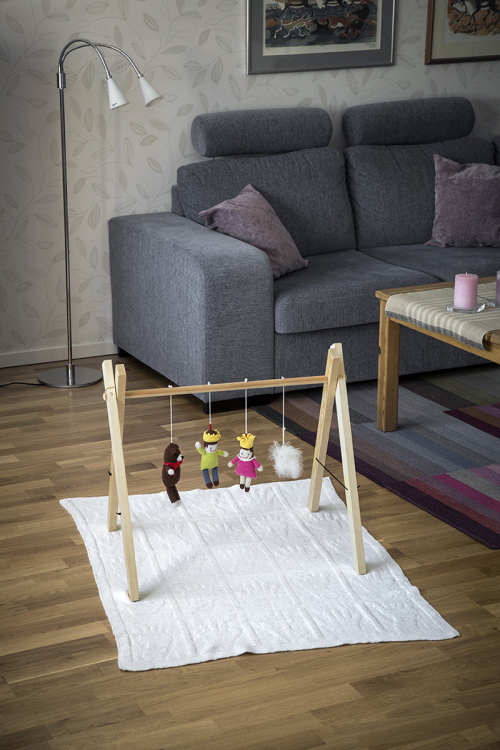 Fötter och händer – babyset - tröja, byxa och filt