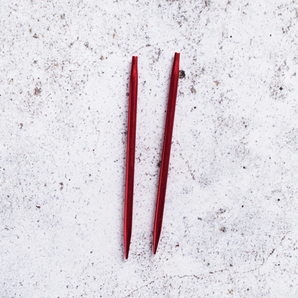 Järbo Röd Deluxe - Set med ändstickor (8 par, 13 cm)