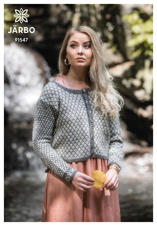 Kofta i Järbomönster