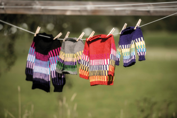 Skyskrapa - enkel och färgglad barntröja