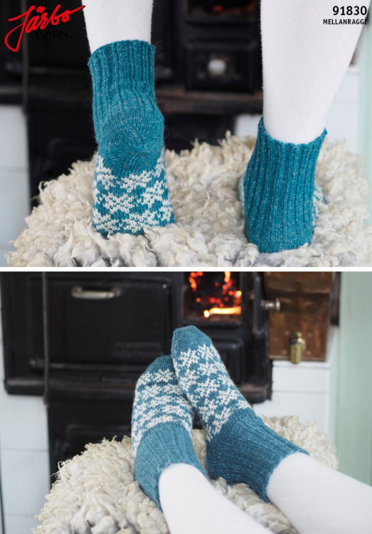 Himlavalv – en socka med stjärnglans och cirkelhäl