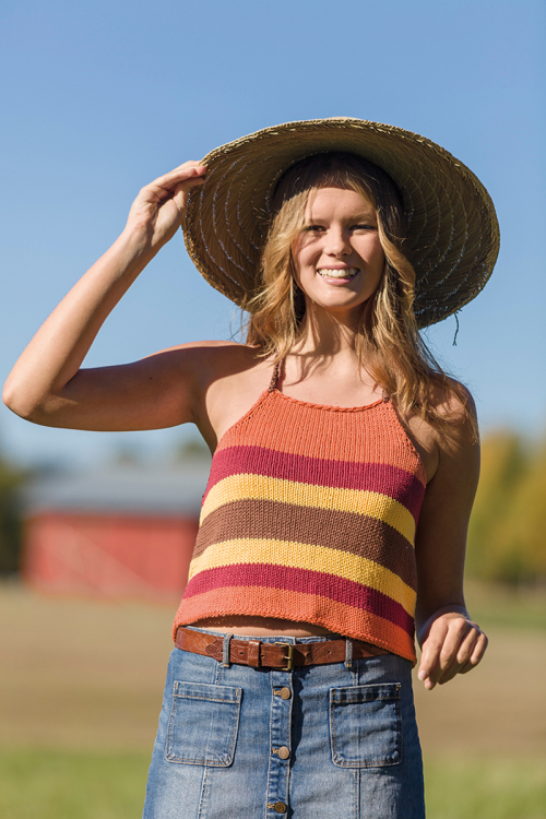 Halternecktoppar i olika kvalitéer