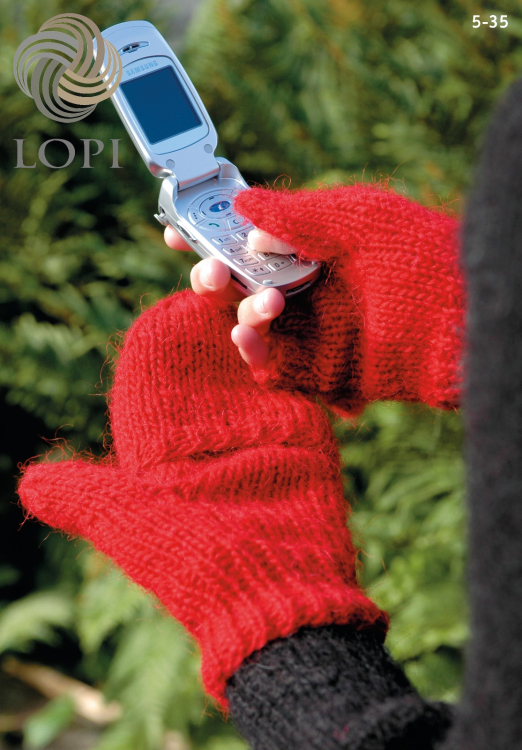 Torgvante med nedfällbar hätta