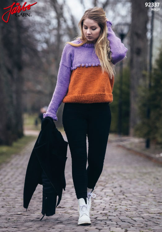 Popcorn - färgglad tröja