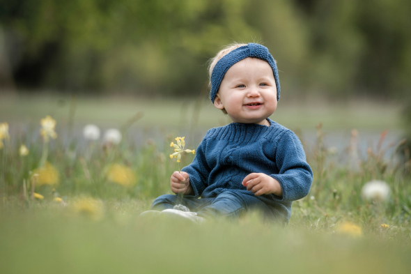 Putte - tröja med pannband
