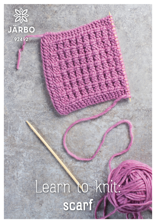 Lär dig att sticka en halsduk