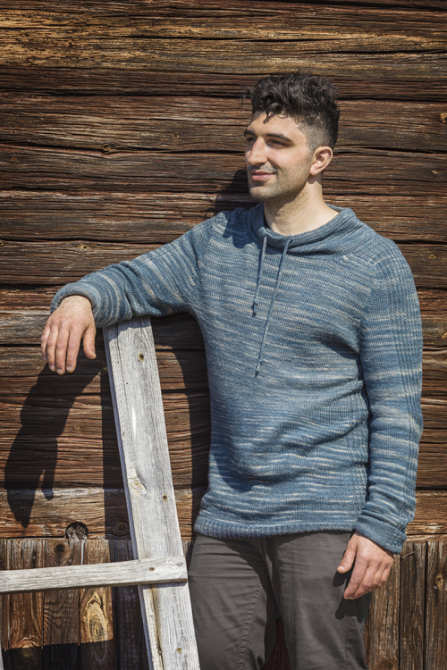 Linus - herrtröja med snoddar