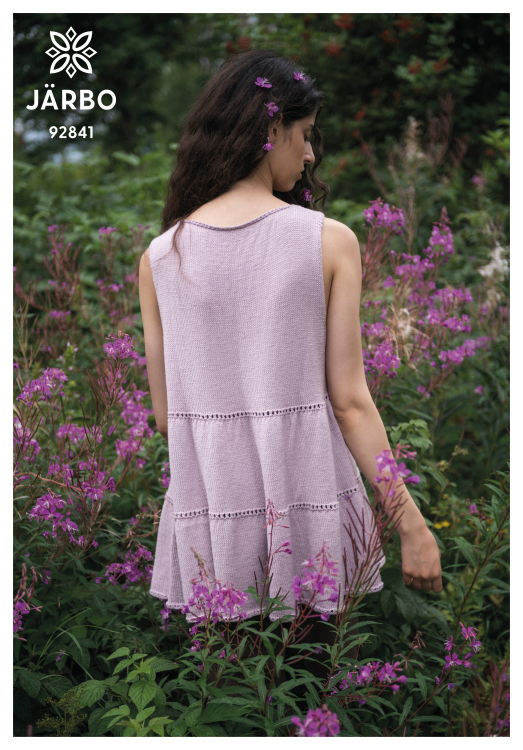 Mönster - Midsommarnatt – stickad tunika - Dam | Eddna SE