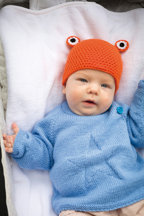 Babymössa med öron