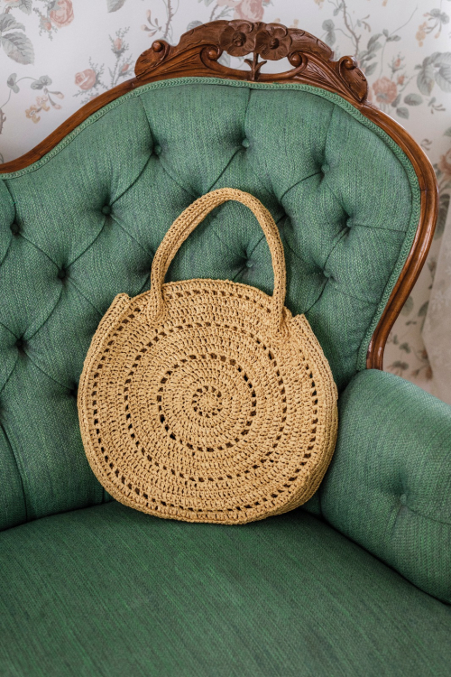 Kringla - virkad väska