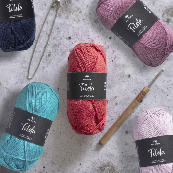 Tilda - bomullsgarn från Svarta Fåret | Eddna SE
