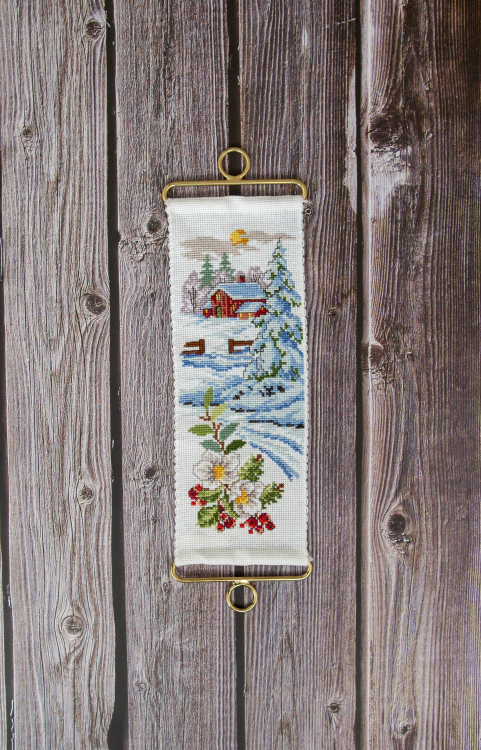 Krispigt vinterlandskap - minivepa