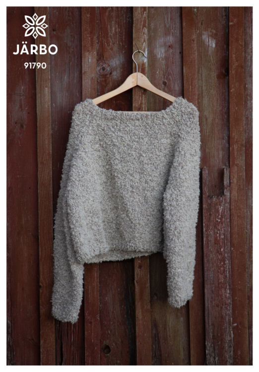 Hanna - lurvig oversizetröja