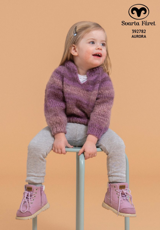 Enkel barntröja i Aurora