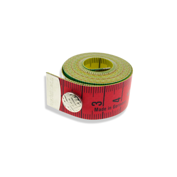 Måttband 150 cm med tryckknapp